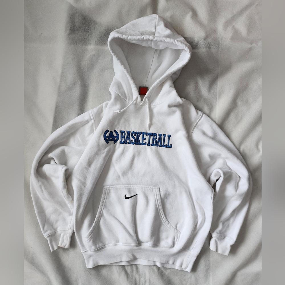 Vintage Nike Team Pocket Swoosh Mens  Hoodie
